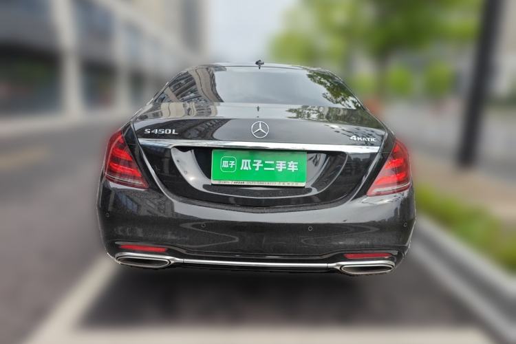 Used Mercedes-Benz S-Class 2019 S 450 L 4MATIC Exclusive Edition Rear