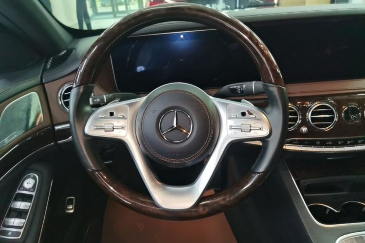 Used Mercedes-Benz S-Class 2019 S 350 L Luxury Model Steering Wheel