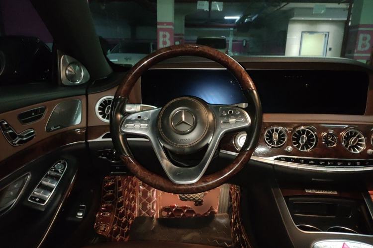 Used Mercedes-Benz S-Class 2019 S 350 L Luxury Model Steering Wheel