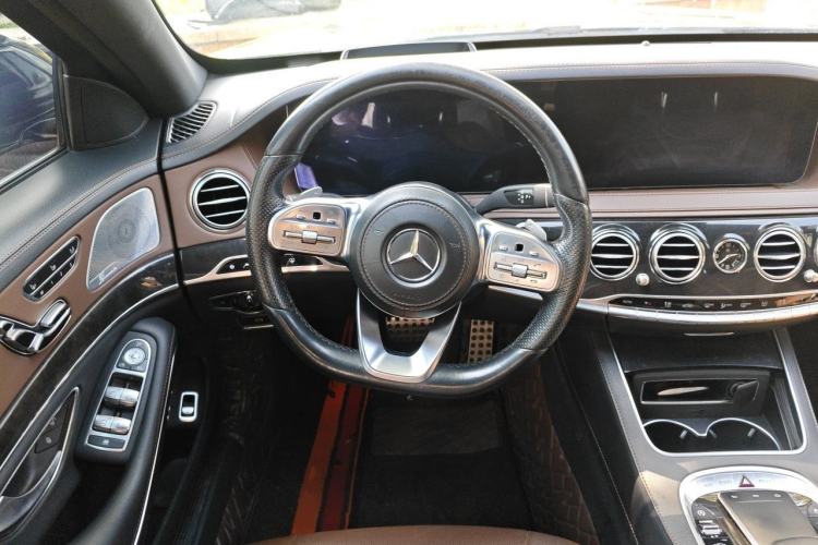 Used Mercedes-Benz S-Class 2019 S 450 L 4MATIC Steering Wheel