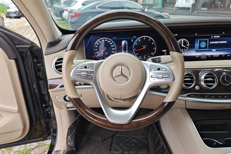 Used Mercedes-Benz S-Class 2019 S 350 L Luxury Model Steering Wheel
