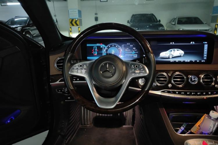 Used Mercedes-Benz S-Class 2019 S 350 L Luxury Model Steering Wheel