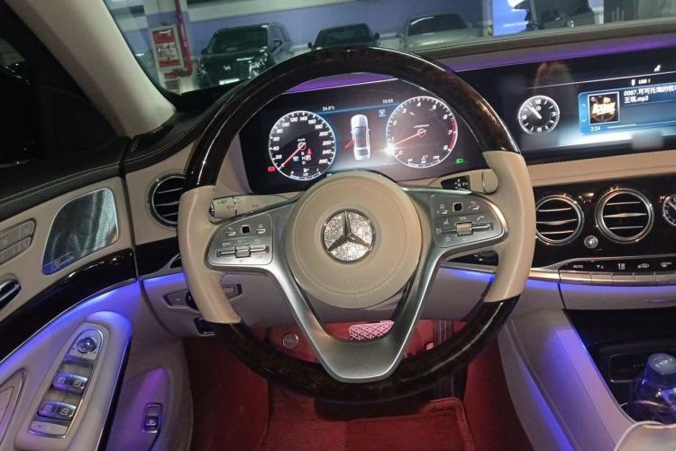 Used Mercedes-Benz S-Class 2019 S 350 L Luxury Edition Prestige Edition Steering Wheel