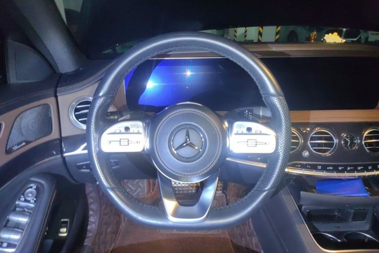 Used Mercedes-Benz S-Class 2019 S 450 L 4MATIC Steering Wheel