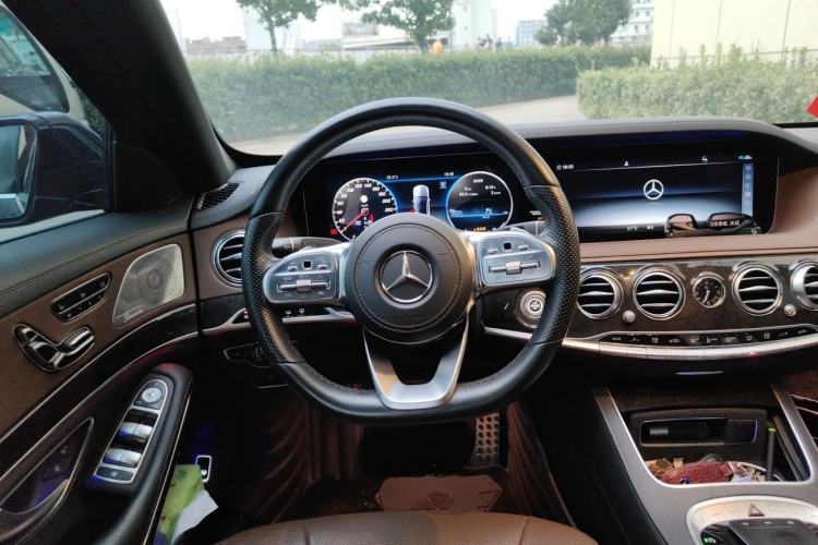 Used Mercedes-Benz S-Class 2019 S 450 L 4MATIC Steering Wheel