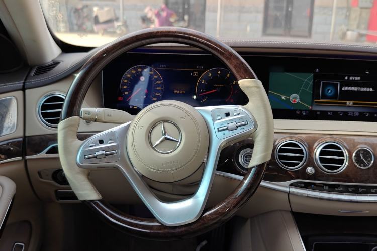 Used Mercedes-Benz S-Class 2019 S 350 L Luxury Edition Prestige Edition Steering Wheel