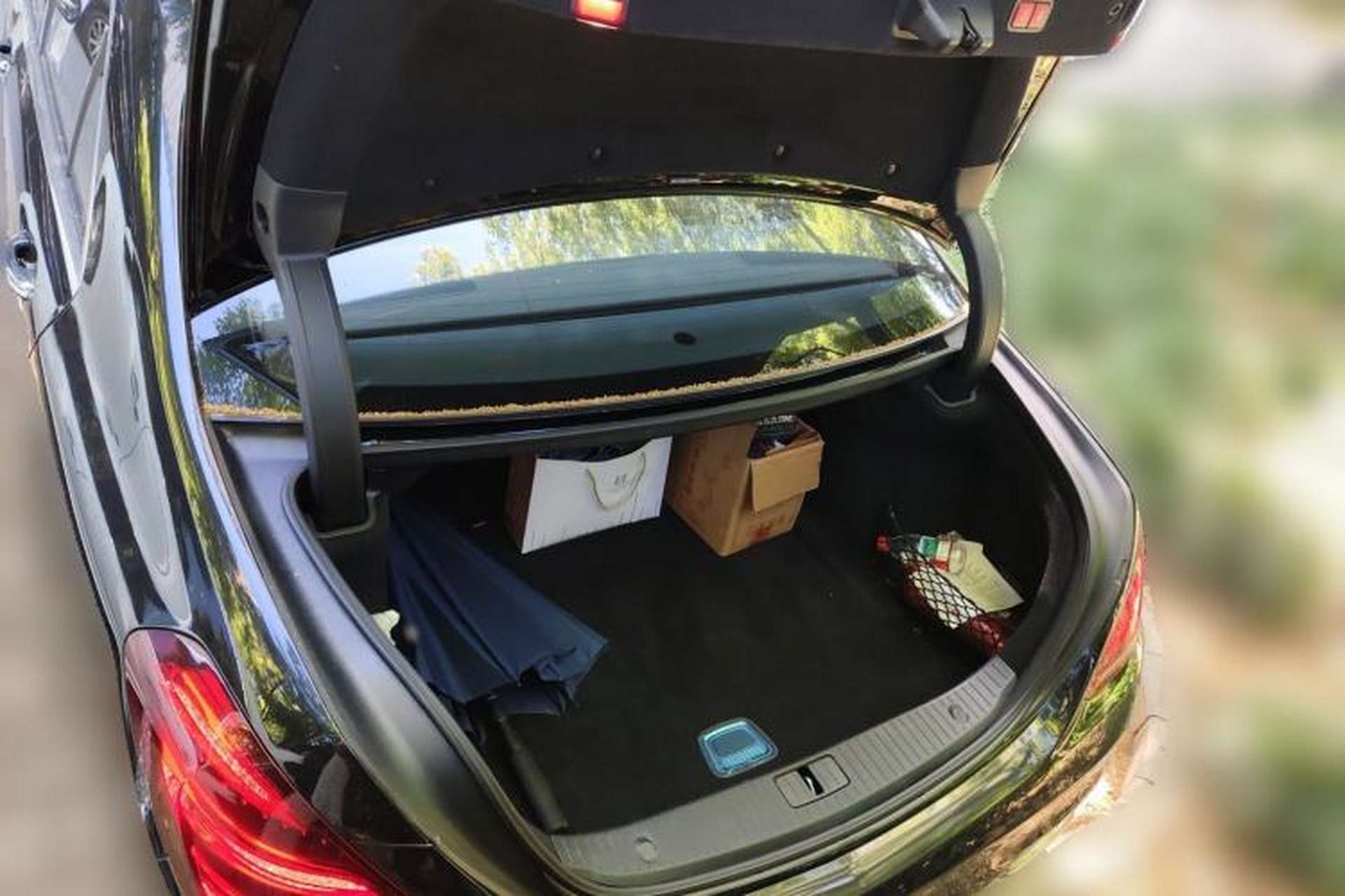 Used Mercedes-Benz S-Class 2019 S 450 L 4MATIC Exclusive Edition Trunk