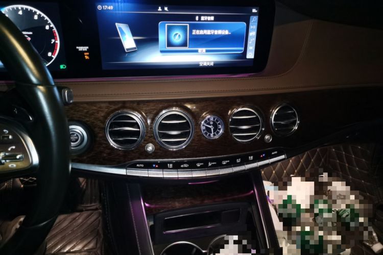 Used Mercedes-Benz S-Class 2019 S 320 L Audio And AC Panel