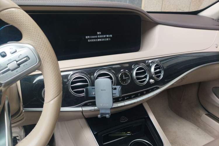 Used Mercedes-Benz S-Class 2019 S 450 L 4MATIC Audio And AC Panel