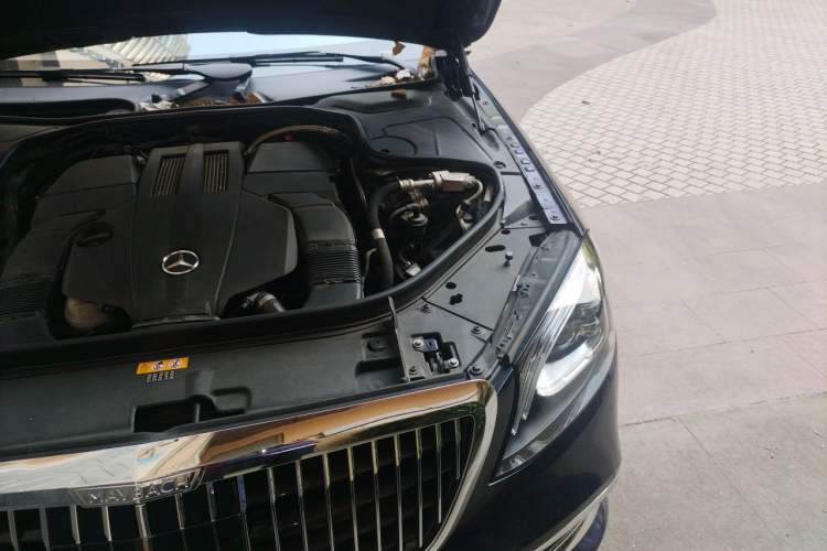 Used Mercedes-Benz S-Class 2019 S 450 L 4MATIC Engine Bay Left