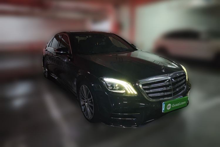 Used Mercedes-Benz S-Class 2019 S 450 L 4MATIC Front Right 45 Deg