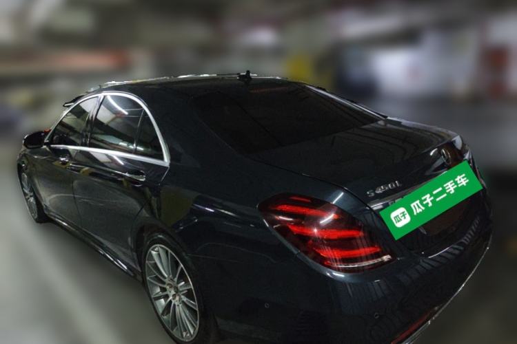 Used Mercedes-Benz S-Class 2019 S 450 L 4MATIC Rear Left 45 Deg