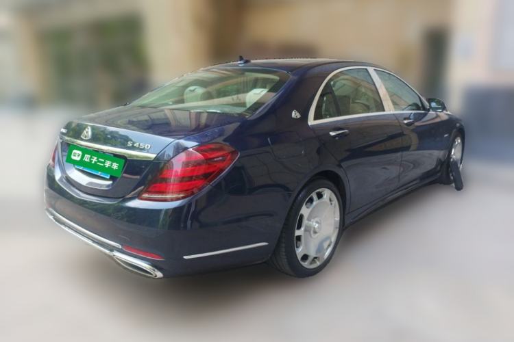 Used Mercedes-Benz S-Class 2019 S 450 L 4MATIC Rear Right 45 Deg