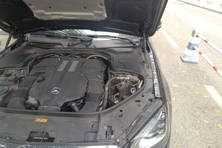 Used Mercedes-Benz S-Class 2019 S 450 L 4MATIC Engine Bay Left