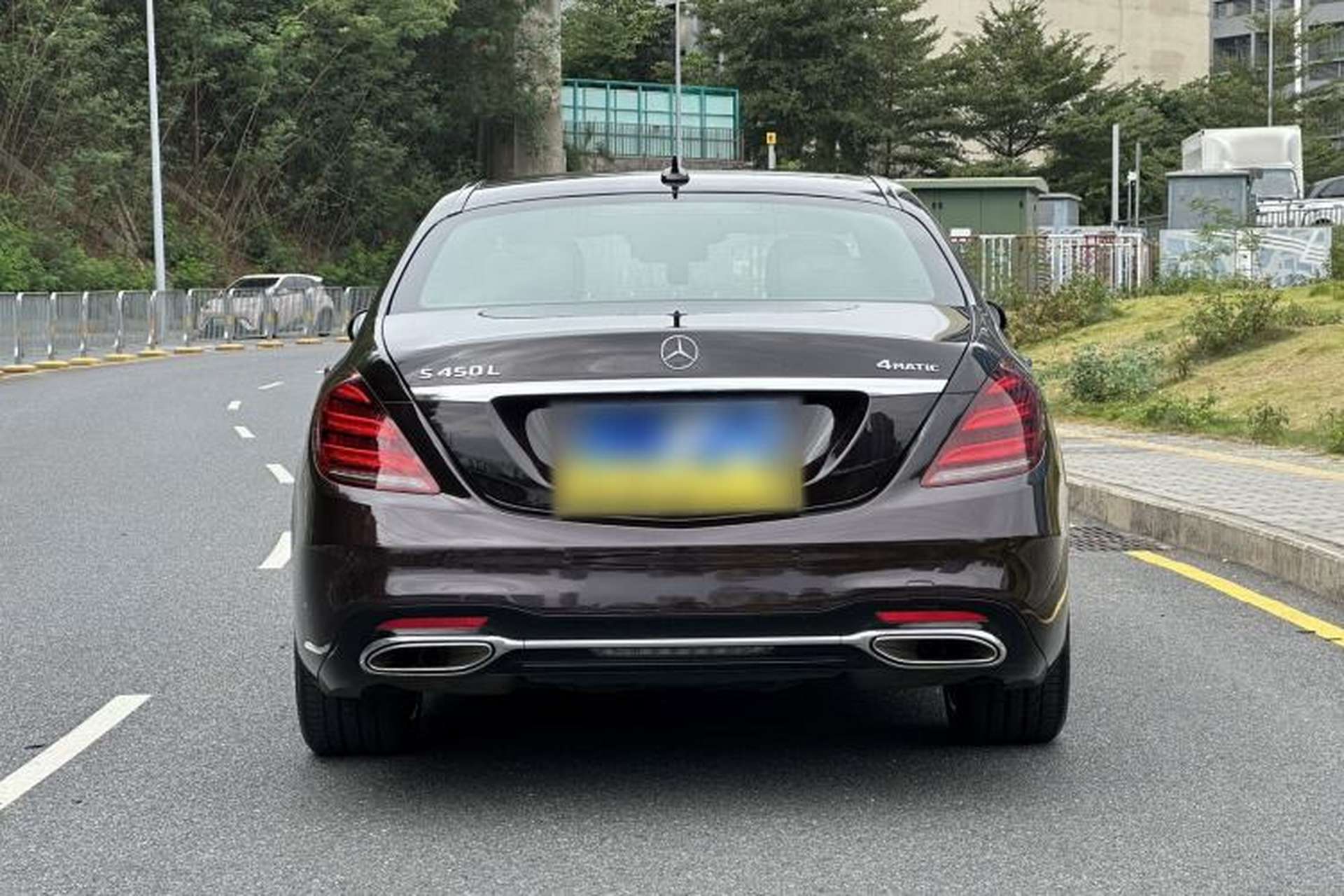 Used Mercedes-Benz S-Class 2019 S 450 L 4MATIC Rear