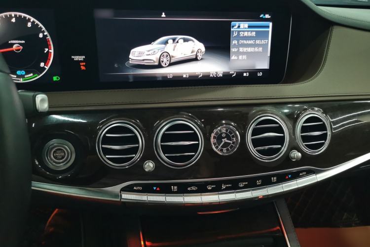 Used Mercedes-Benz S-Class 2019 S 320 L Audio And AC Panel