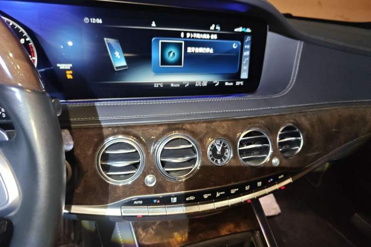 Used Mercedes-Benz S-Class 2019 S 350 L Luxury Model Audio And AC Panel
