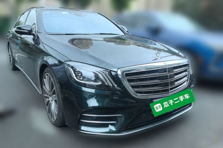 Used Mercedes-Benz S-Class 2019 S 450 L 4MATIC Front Right 45 Deg