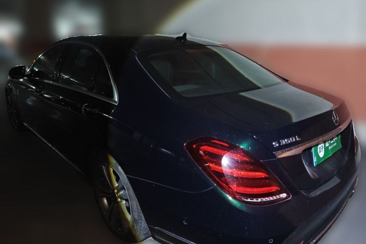 Used Mercedes-Benz S-Class 2019 S 350 L Luxury Model Rear Left 45 Deg