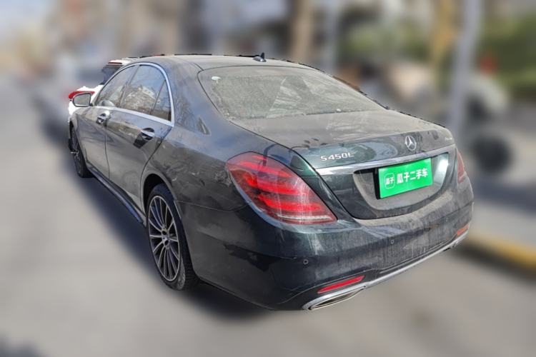 Used Mercedes-Benz S-Class 2019 S 450 L 4MATIC Rear Left 45 Deg