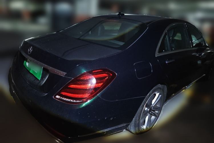Used Mercedes-Benz S-Class 2019 S 350 L Luxury Model Rear Right 45 Deg