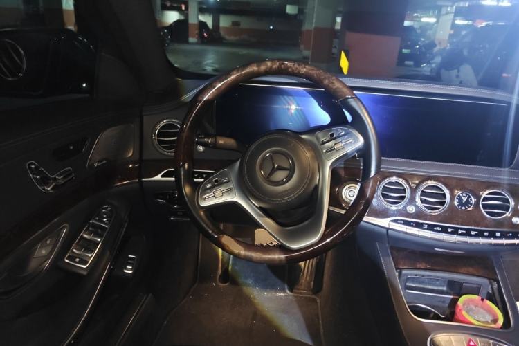Used Mercedes-Benz S-Class 2019 S 350 L Luxury Model Steering Wheel