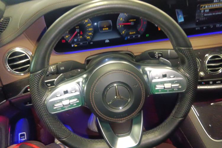 Used Mercedes-Benz S-Class 2019 S 450 L 4MATIC Steering Wheel