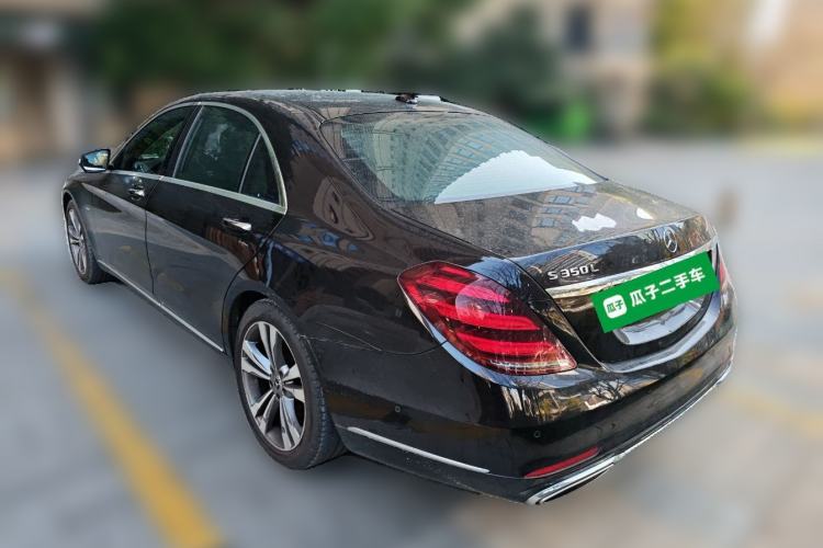 Used Mercedes-Benz S-Class 2019 S 350 L Luxury Edition Prestige Edition Rear Left 45 Deg