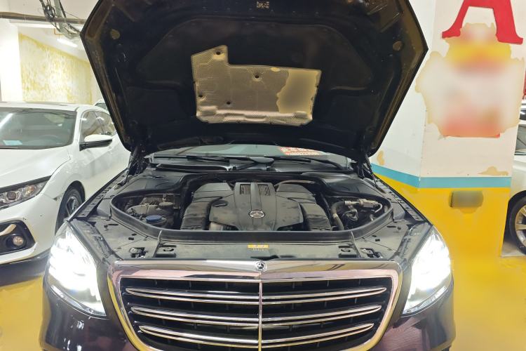 Used Mercedes-Benz S-Class 2019 S 350 L Executive Edition Engine Bay
