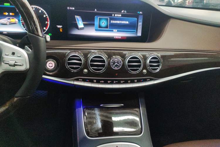 Used Mercedes-Benz S-Class 2020 S 350 L Business Class Ultimate Edition Audio And AC Panel