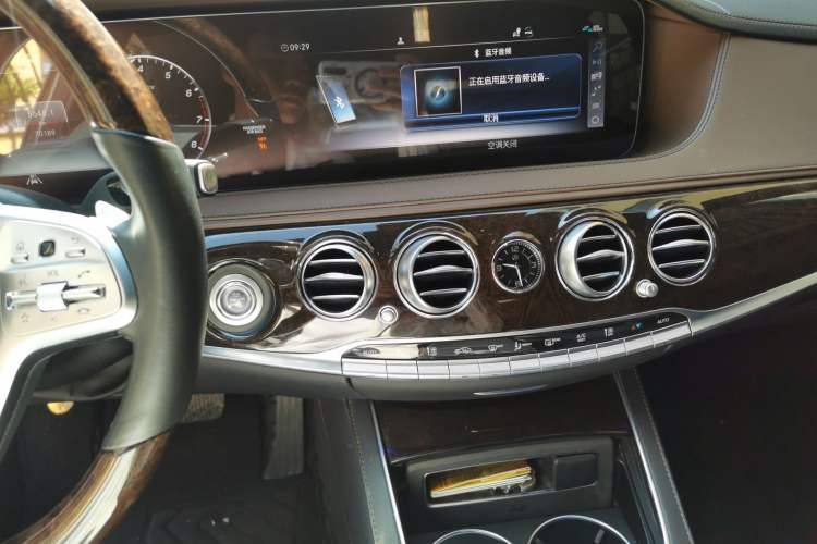 Used Mercedes-Benz S-Class 2020 S 350 L Exclusive Edition Prestige Collection Audio And AC Panel