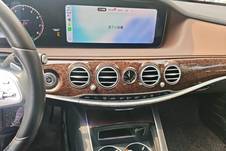 Used Mercedes-Benz S-Class 2020 S 350 L Business Class Ultimate Edition Audio And AC Panel