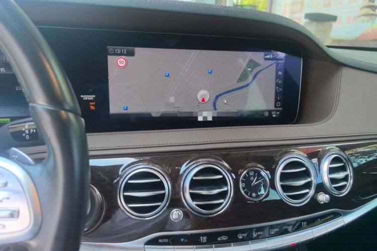Used Mercedes-Benz S-Class 2020 S 350 L Business Class Ultimate Edition Audio And AC Panel
