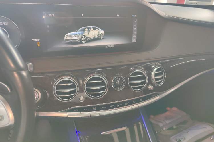 Used Mercedes-Benz S-Class 2020 S 350 L Business Class Ultimate Edition Audio And AC Panel