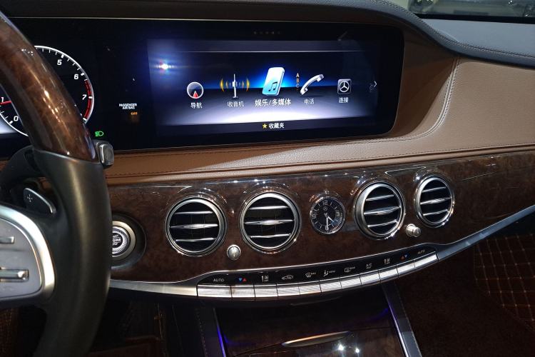 Used Mercedes-Benz S-Class 2020 S 350 L Exclusive Edition Prestige Collection Audio And AC Panel