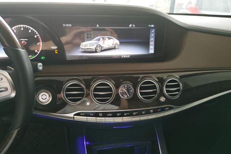 Used Mercedes-Benz S-Class 2020 S 350 L Exclusive Edition Prestige Collection Audio And AC Panel