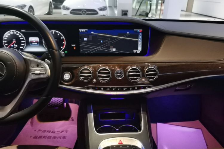 Used Mercedes-Benz S-Class 2020 S 350 L Business Class Ultimate Edition Audio And AC Panel
