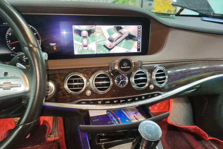 Used Mercedes-Benz S-Class 2020 S 350 L Business Class Ultimate Edition Audio And AC Panel