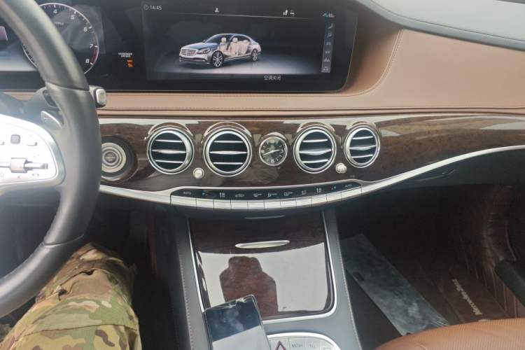 Used Mercedes-Benz S-Class 2020 S 350 L Business Class Ultimate Edition Audio And AC Panel