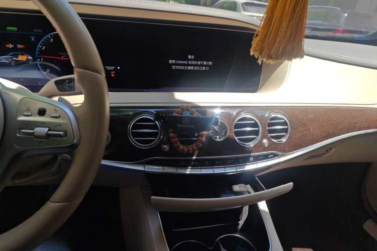 Used Mercedes-Benz S-Class 2020 S 350 L Business Class Ultimate Edition Audio And AC Panel