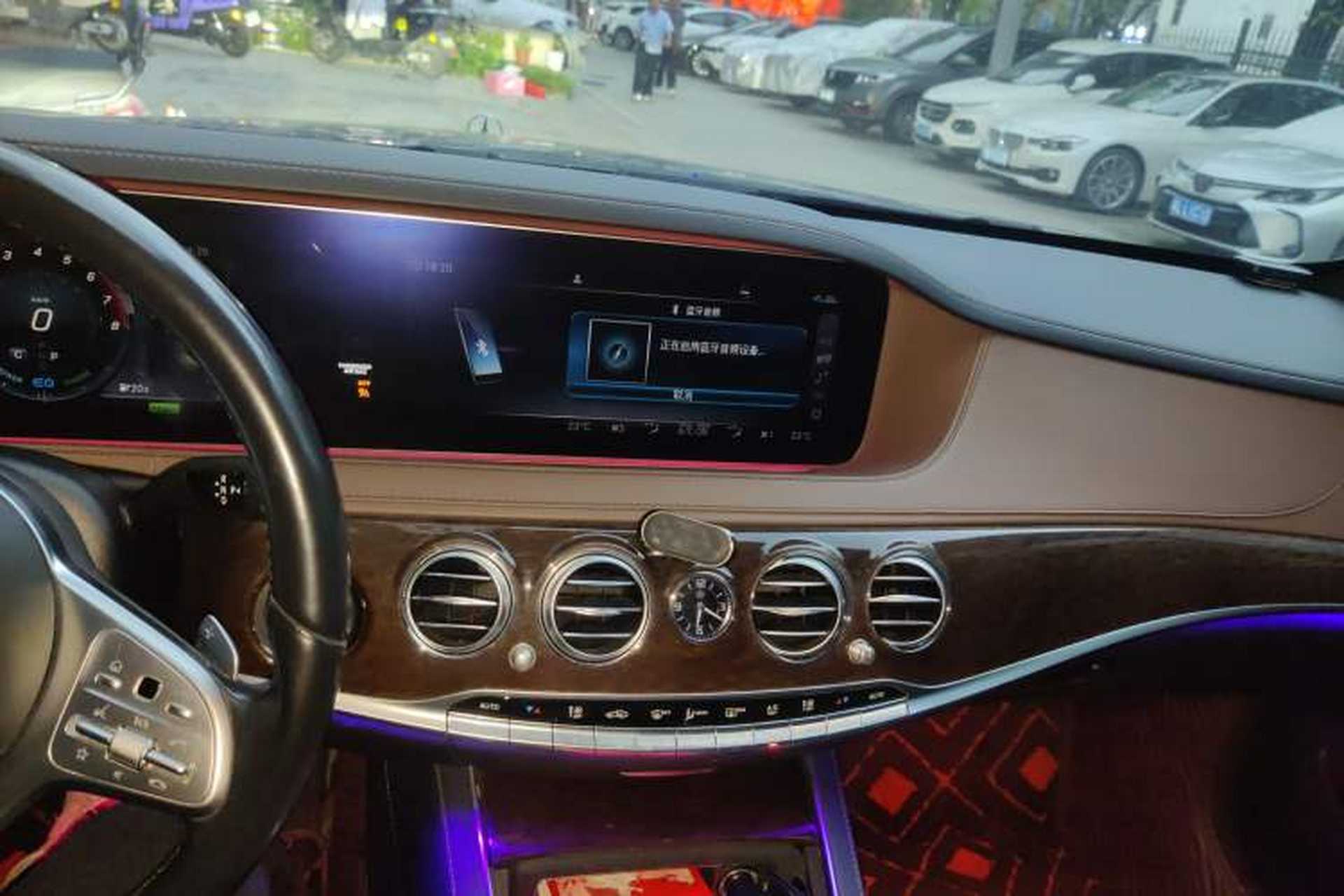 Used Mercedes-Benz S-Class 2020 S 350 L Business Class Ultimate Edition Audio And AC Panel