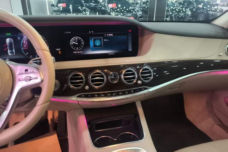 Used Mercedes-Benz S-Class 2020 S 350 L Business Class Ultimate Edition Audio And AC Panel