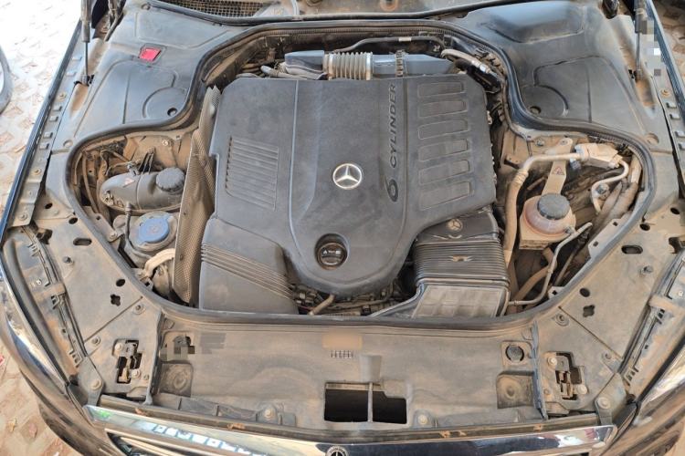 Used Mercedes-Benz S-Class 2020 S 450 L 4MATIC Exclusive Edition Engine Bay