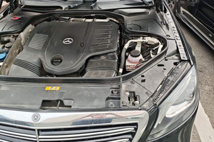 Used Mercedes-Benz S-Class 2020 S 350 L Business Class Ultimate Edition Engine Bay Left