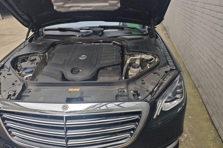 Used Mercedes-Benz S-Class 2020 S 350 L Business Class Ultimate Edition Engine Bay Left