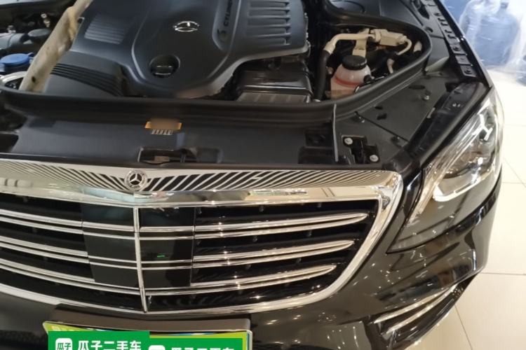 Used Mercedes-Benz S-Class 2020 S 450 L 4MATIC Exclusive Edition Engine Bay Left