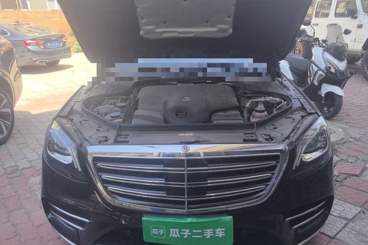 Used Mercedes-Benz S-Class 2020 S 450 L 4MATIC Exclusive Edition Engine Bay