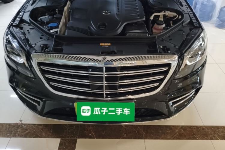 Used Mercedes-Benz S-Class 2020 S 450 L 4MATIC Exclusive Edition Engine Bay