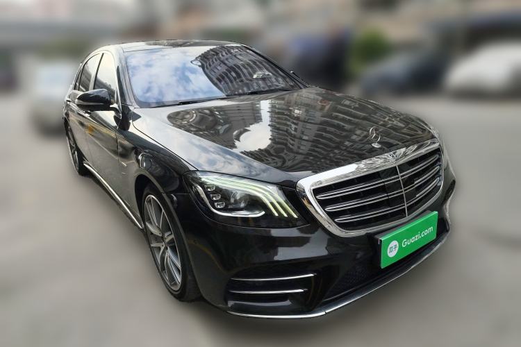 Used Mercedes-Benz S-Class 2020 S 450 L 4MATIC Exclusive Edition Front Right 45 Deg