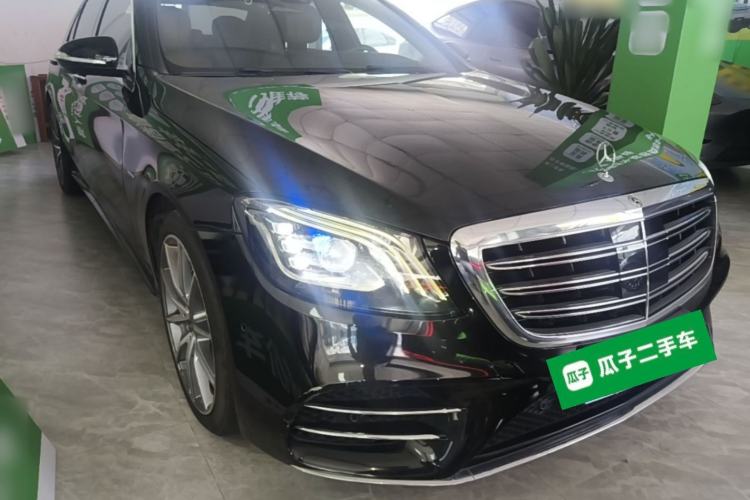 Used Mercedes-Benz S-Class 2020 S 450 L 4MATIC Exclusive Edition Front Right 45 Deg
